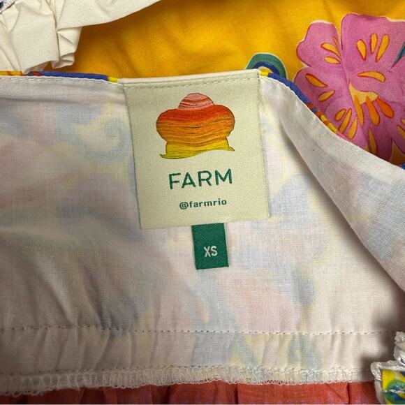 Farm Rio Vivid Garden Mini Dress - Picture 7 of 9